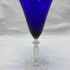 Water Goblet Monroe Cobalt Blue